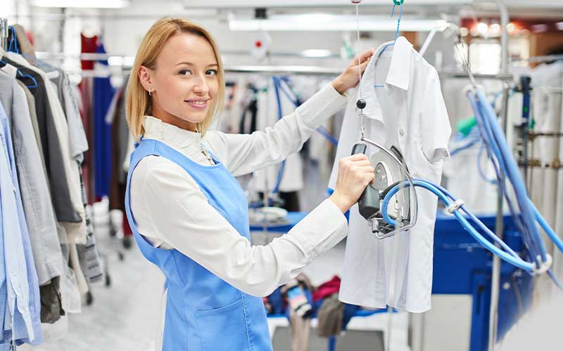 laundering pressing